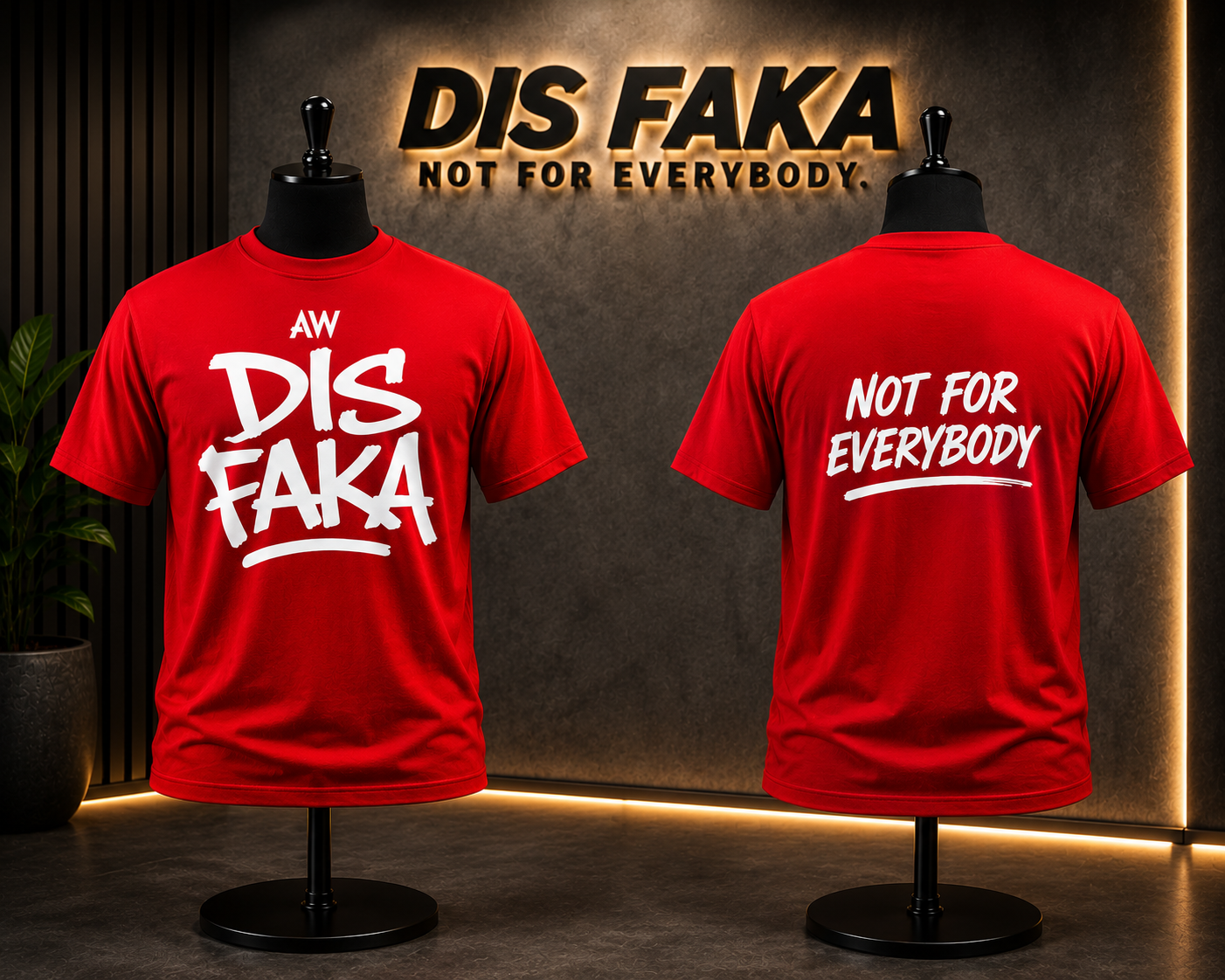 DIS FAKA Signature Tee