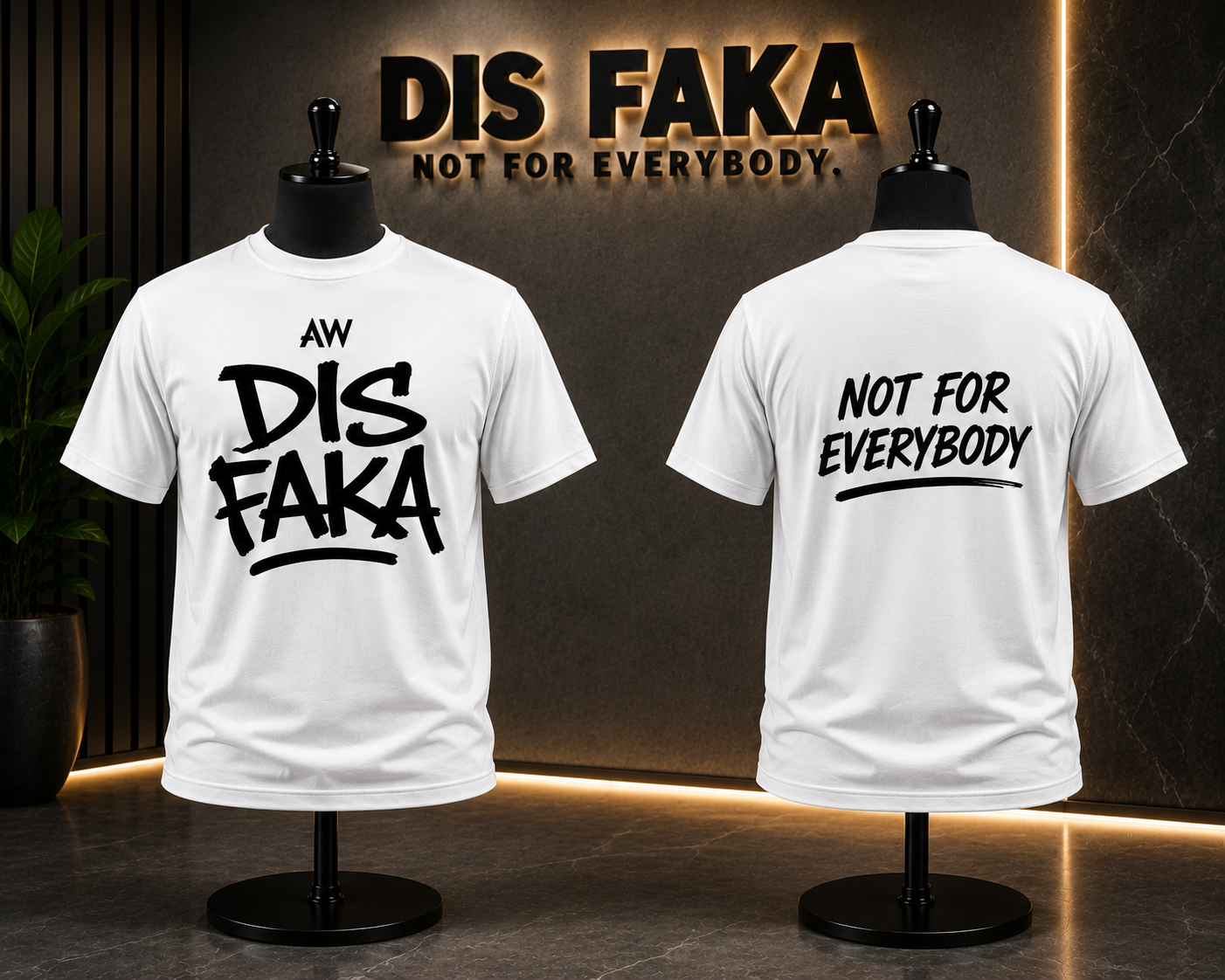 DIS FAKA Signature Tee